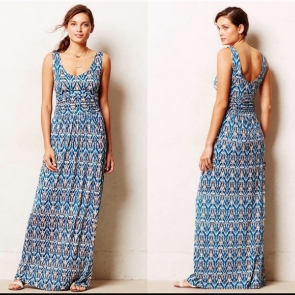 Anthropologie Dresses & Skirts - Anthro Vanessa Virginia tribal maxi dress